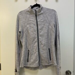 lululemon athletica Women's Light Gray Zip-Up Define Jacket